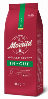 Kafija maltā Merrild in Cup 250g (02.03.26) Itālija