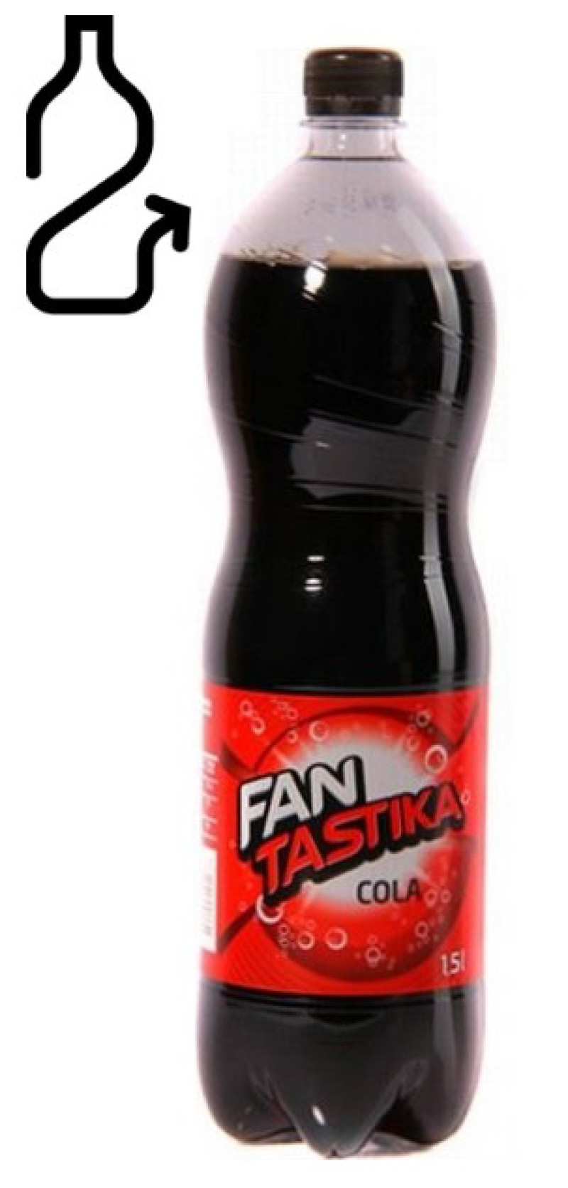 Limonāde Cido Fantastika Cola 1.5L 1/6 DEPOZĪTA maksa 0.10 eiro (12.07.26) LV