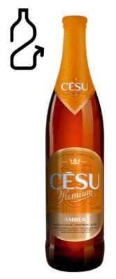 Alus Cēsu Premium Amber 0.568L 5% DEP. 0.10 eiro (10.09.26) Latvija
