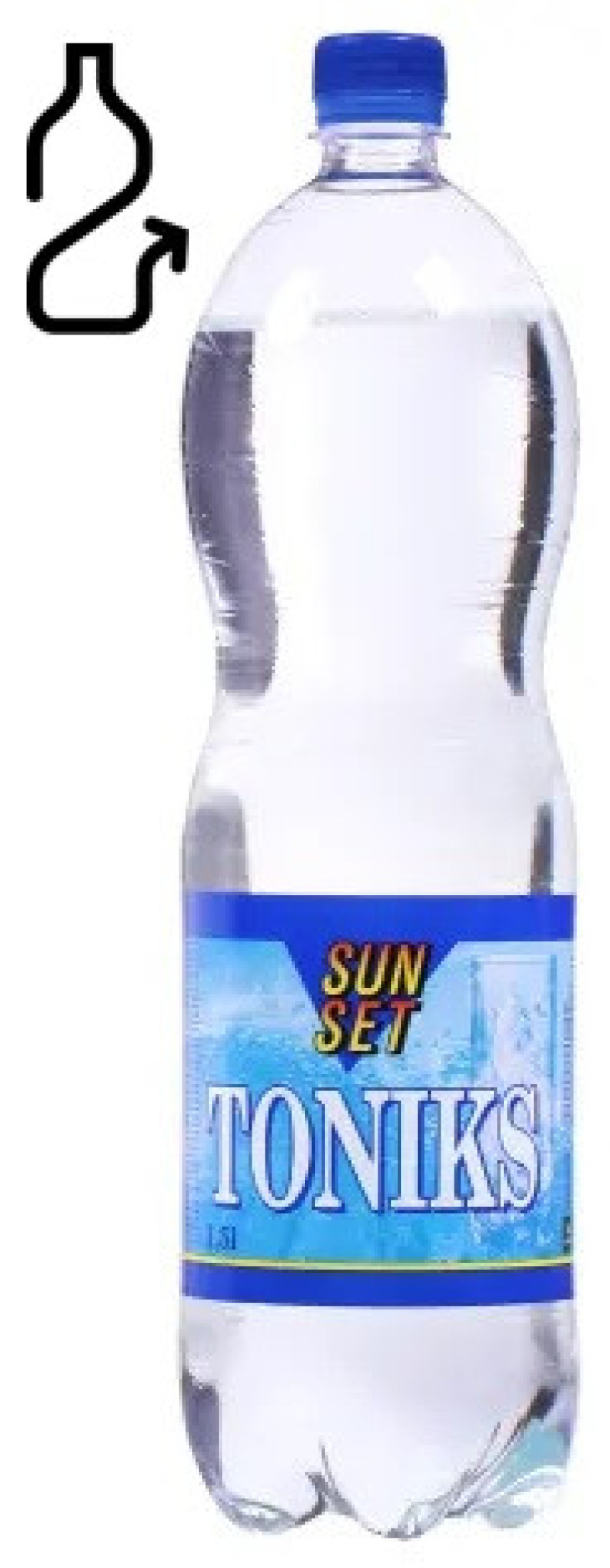 Dzēriens Toniks Sun Set 1.5L 1/6 DEPOZĪTA maksa 0.10 eiro  (24.09.26) LV