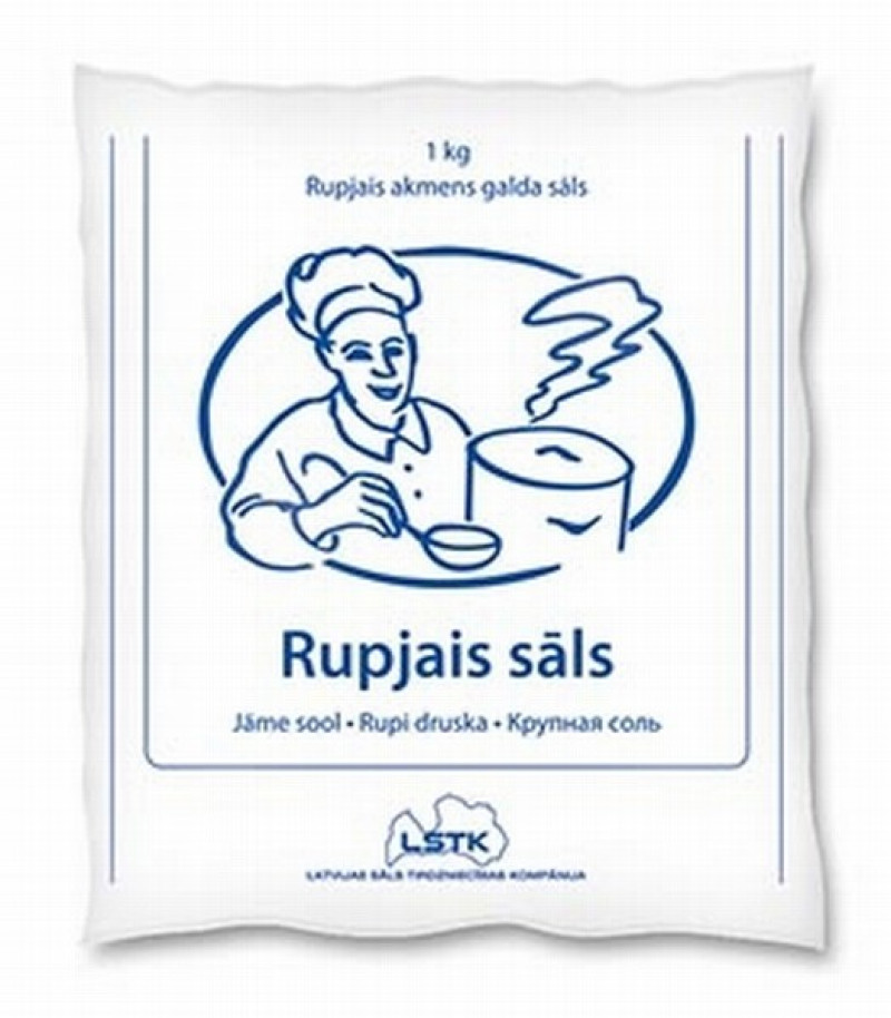 Sāls akmens rupjā 1kg Pavāriņš 1/20 Vācija(06.11.27)