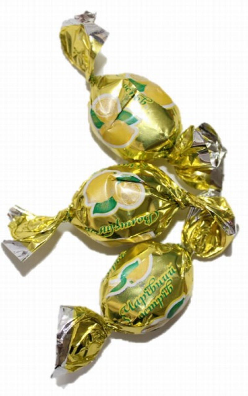 Karameles Volšebnij ostrov ar citrona garšu 1kg(05.03.26)