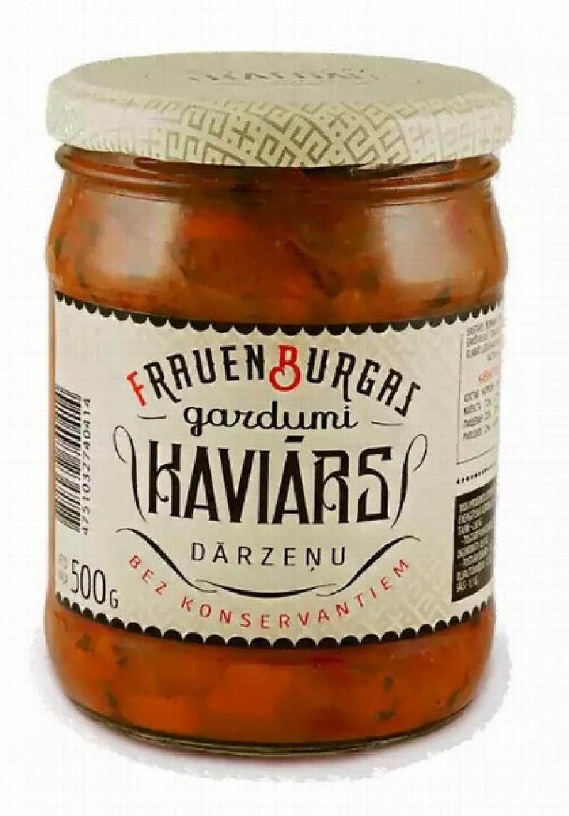 Dārzeņu Kaviārs 500g Frauenburgas gardumi  (11.09.2026)