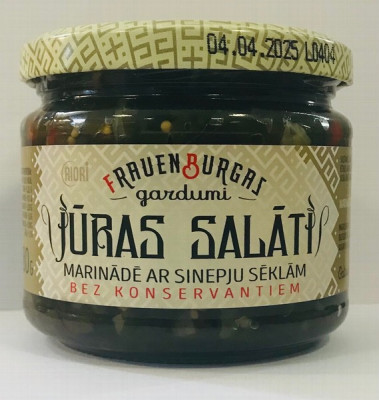 Jūras salāti marinādē 280g Frauenburgas gardumi (12.08.26)