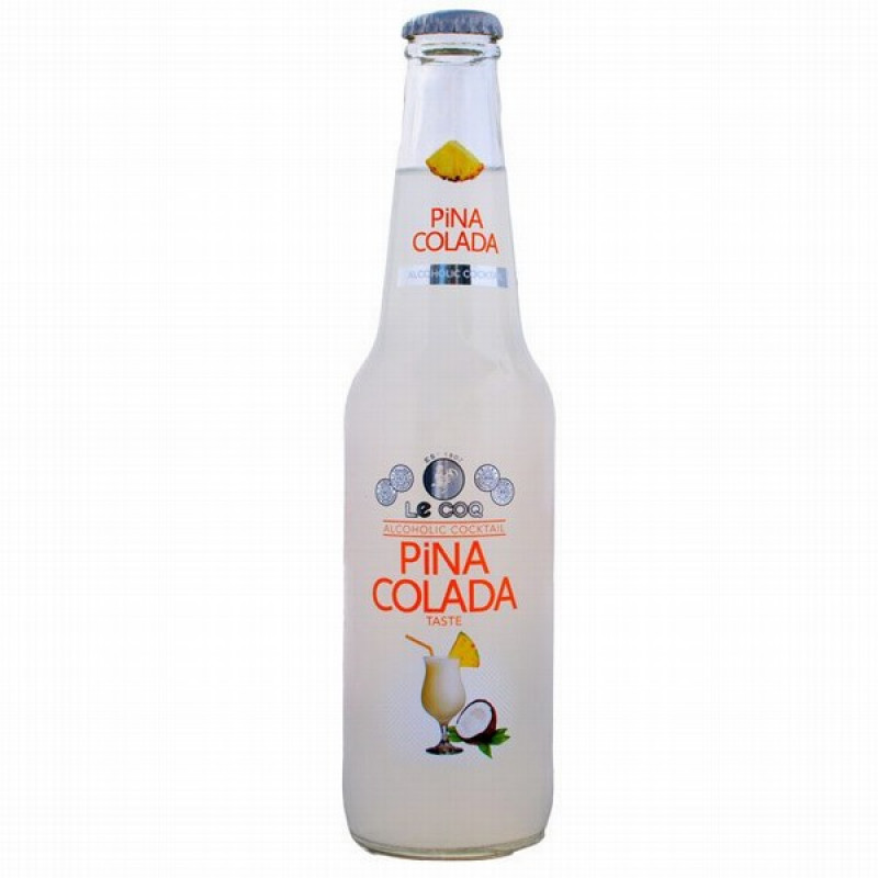 Kokteilis Pina colada 0.33L 4.7% 1/24 (02.07.2026) DEPOZĪTA maksa 0.10 eiro Igaunija