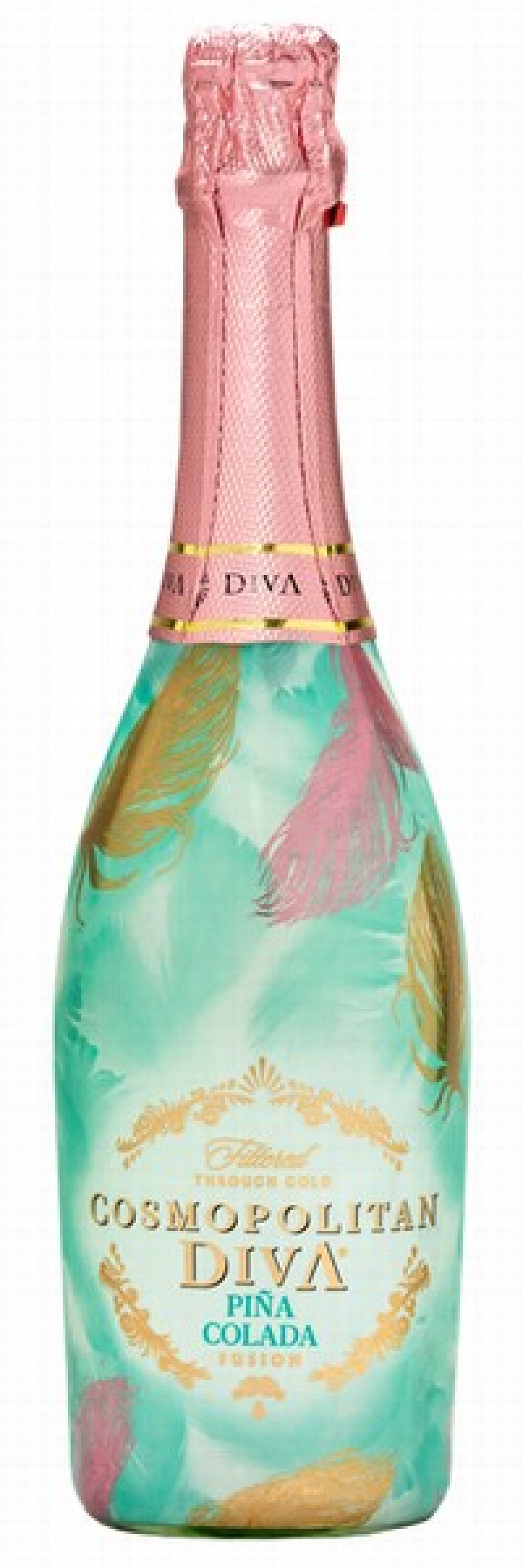 Dzirkstošais vīns Cosmopolitan Diva Pina Colada 5.5% 0.75l  (05.2026) DEPOZĪTA maksa 0.10 eiro Latvi