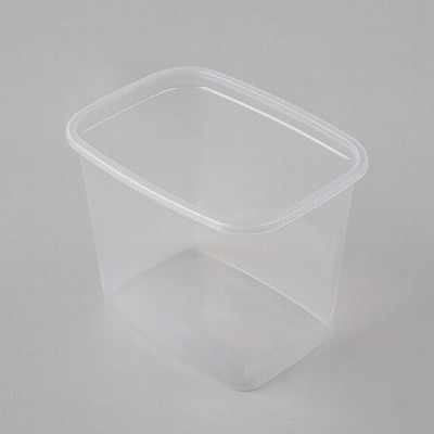 Salāttrauki plastmasas ar vākiem 1000ml 35gb