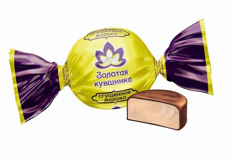 Šokolādes konfektes Zolotaja kuvšinka ar iebiezināto pienu 1kg Ņevskij  (21.06.26) Krievija