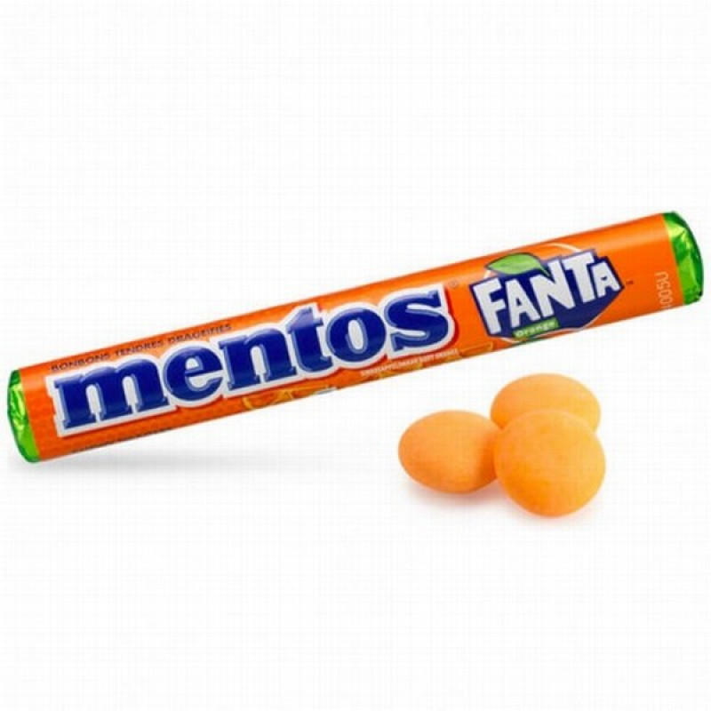 Konfektes Mentos Fanta 37.5g (12.27)NL