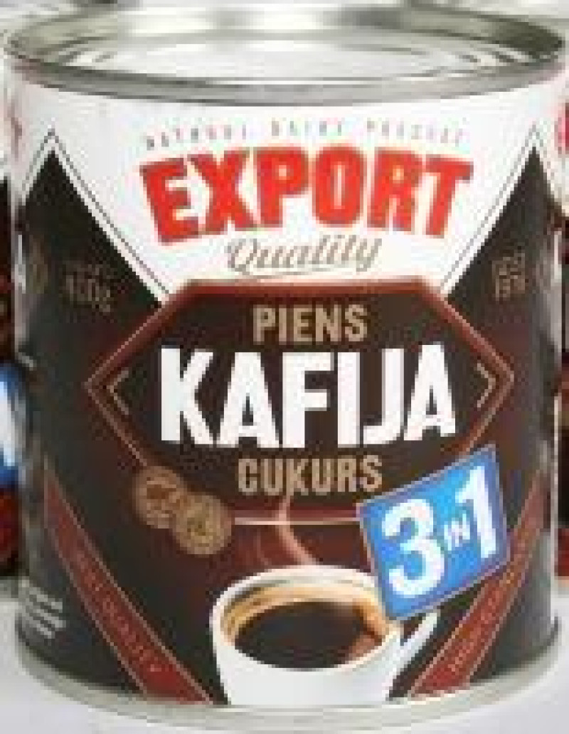 Iebiezināts piens Export ar kafiju 397g (26.03.27) Lietuva