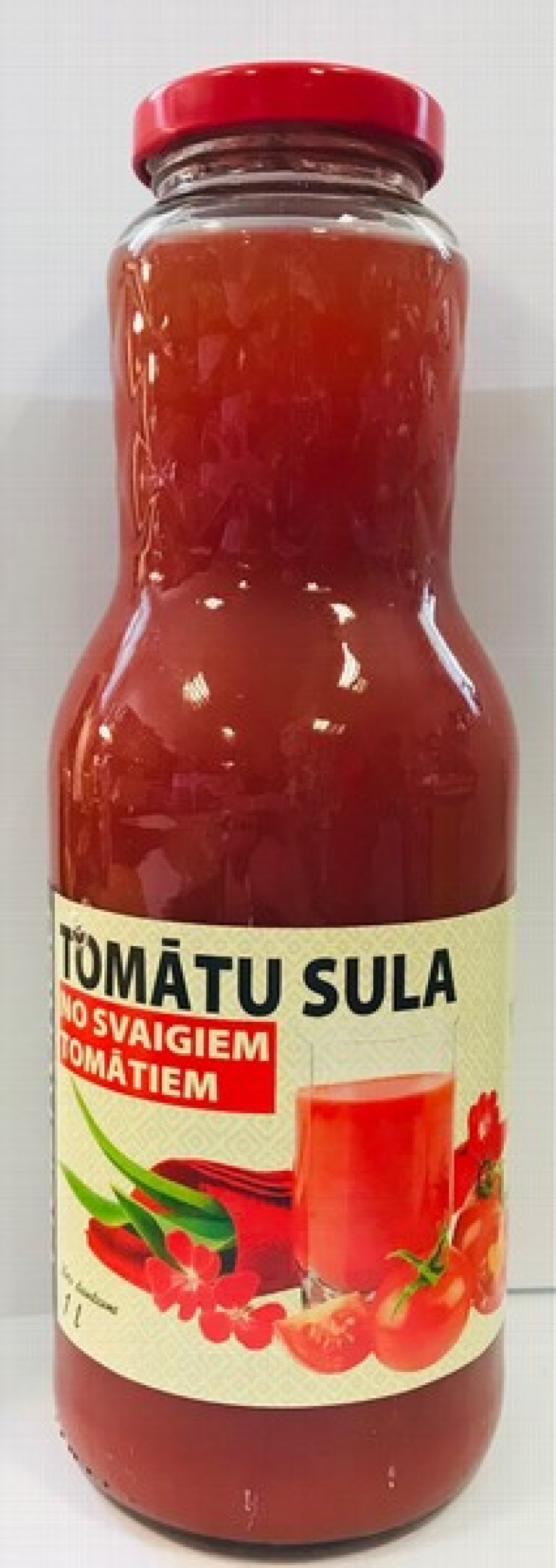 Sula Muižkungu Tomātu 1L DEPOZĪTA maksa 0.10 eiro (15.08.2027) Moldova