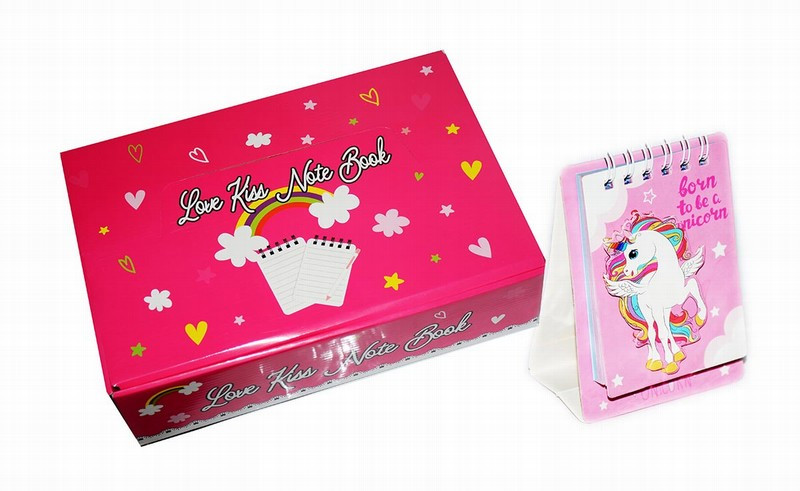 Blociņš ar spirāli Vienradzis 12lpp CZ