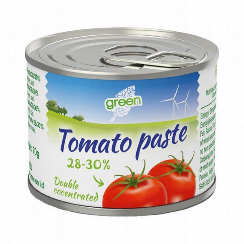 Tomātu pasta GREEN 70g 1/50 (11.07.28) Ķīna