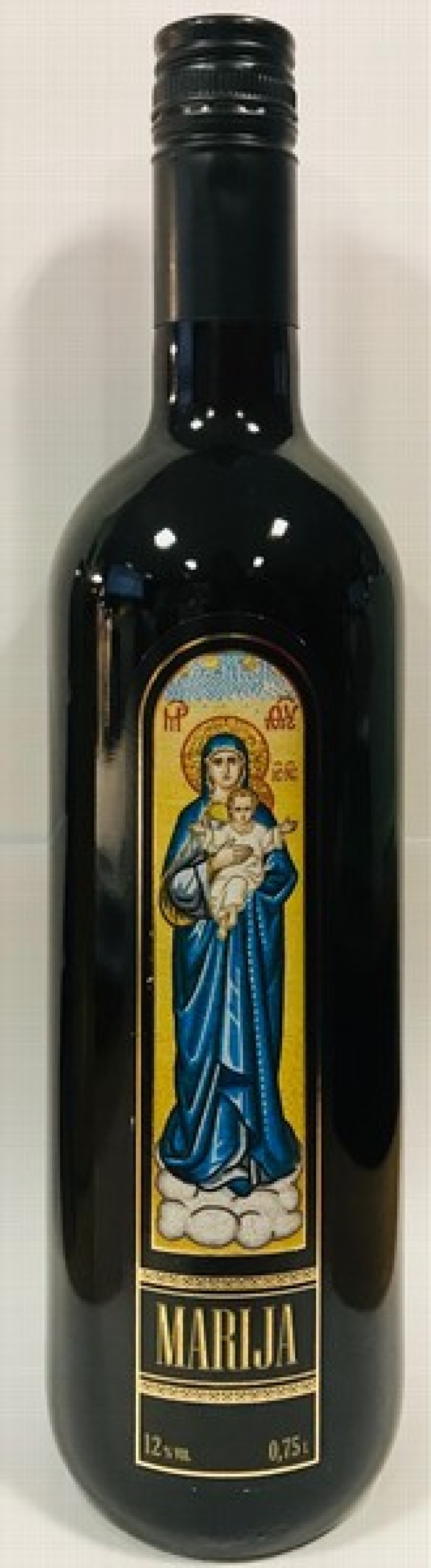 Vīns MARIJA sarkans aromatizēts 12% 0.75L Lietuva