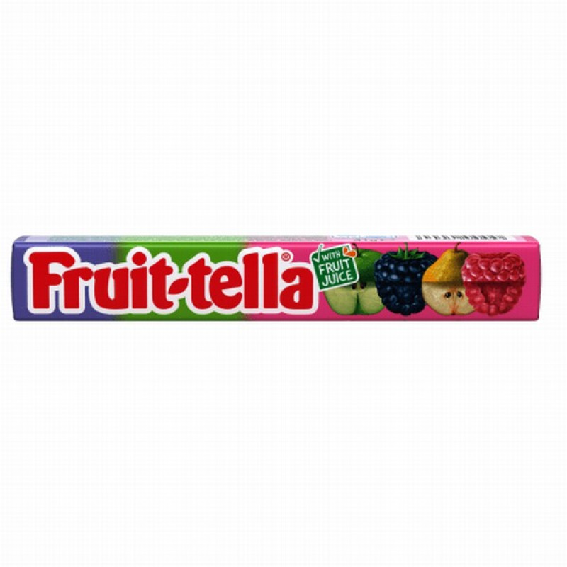 Mīkstā īriss Fruittella Garden fruits Vegan 41g 1/20  (06.2026)