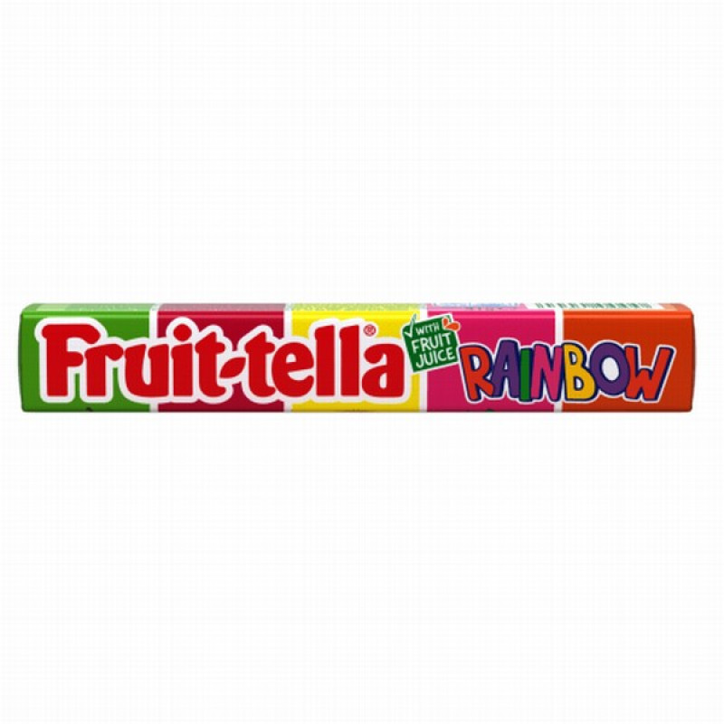 Mīkstā īriss Fruittella Vegan Rainbow 41g (11.2026)