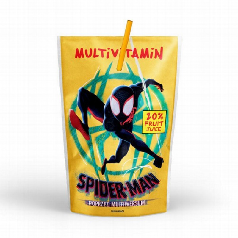 Sulas dzēriens Spiderman multivitamīnu 200ml (17.10.25)