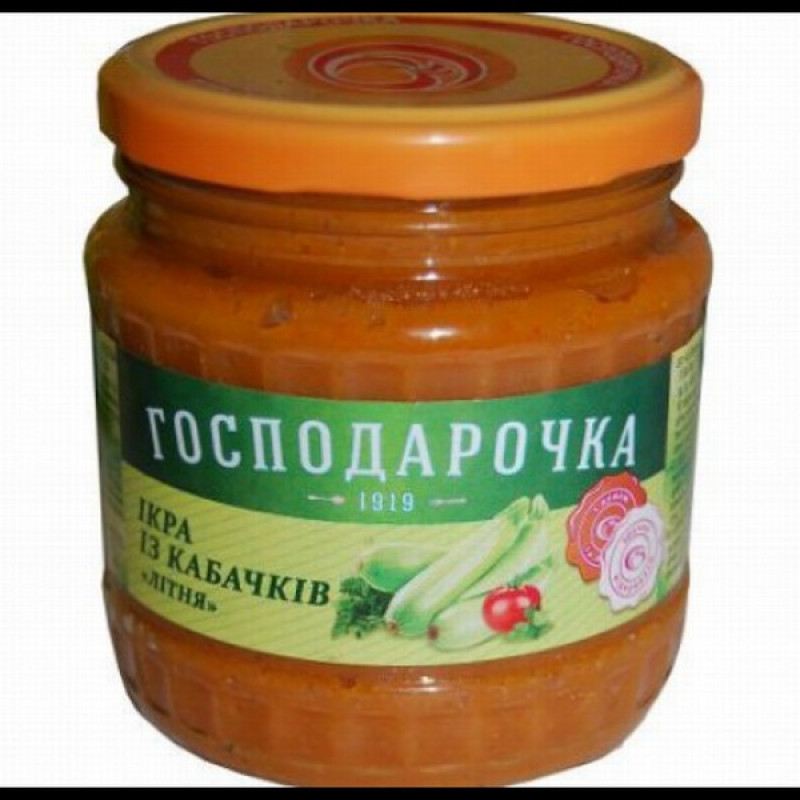 Kabaču ikri Gospodaročka 445g 1/12 (09.08.2026)