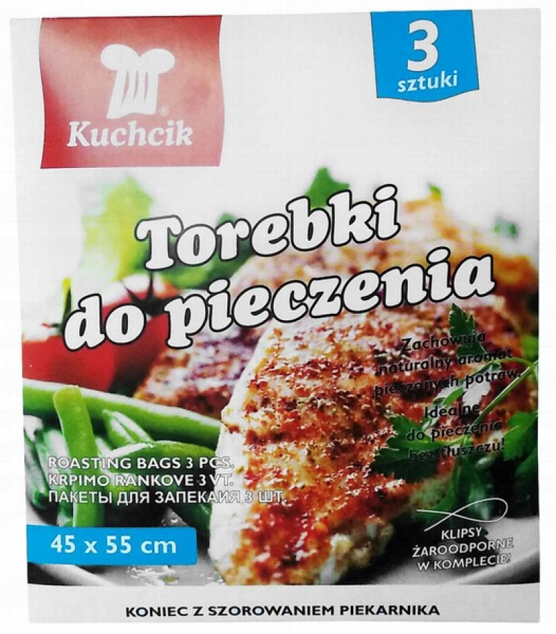 Maisiņi cepšanai Kuchcik 45*55cm 3gb