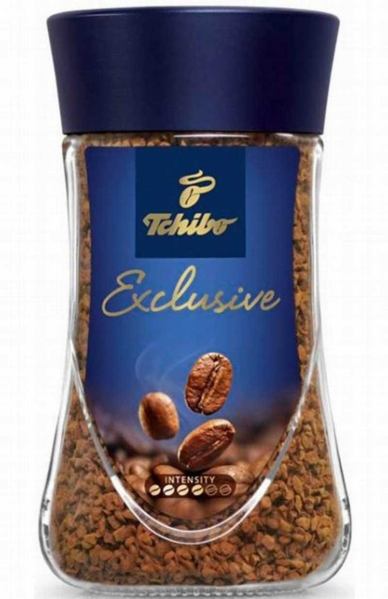 Kafija šķīstošā Tchibo Exclusive 100g 1/6 (01.07.2027)  Kolumbija