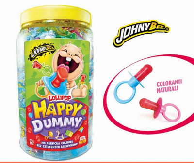 Karameles HAPPY DUMMY 5g*90gb (30.03.2027) Spānija