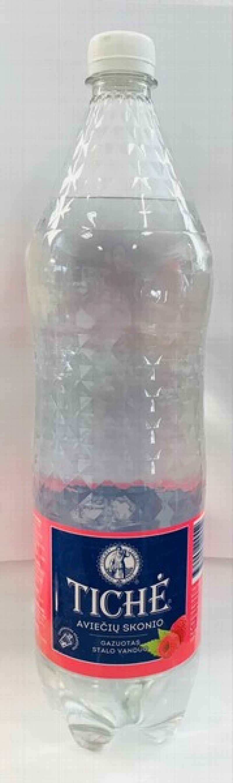 Minerālūdens Tiche gāzēts ar aveņu garšu 1.5l  (04.07.25) DEPOZĪTA maksa 0.10 eiro Lietuva