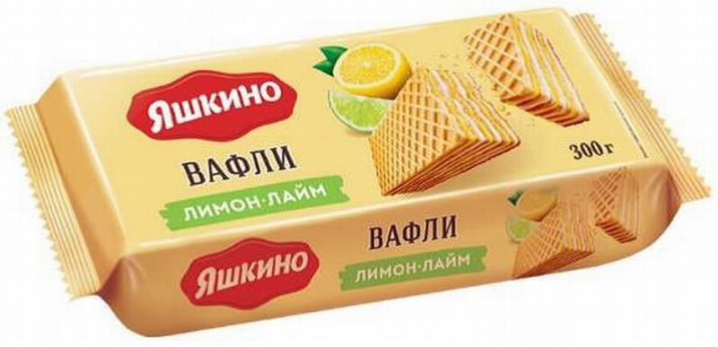 Vafeles Yaškino Citronu laima 300g KDV 1/15 (27.02.27) Krievija