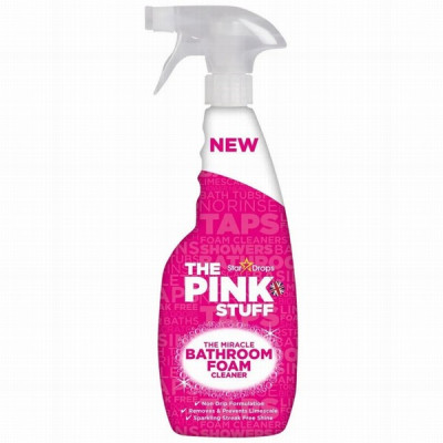 Tīrīšanas līdzeklis putas vannasistabai Star Drops The pink 750ml(3.04.2030)