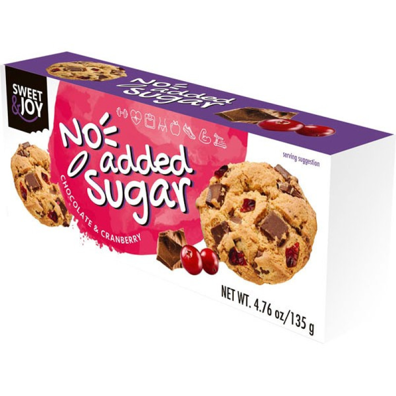 Cepumi Sweet&Joy šokolāde ar dzērvenēm 135g (05.05.26)