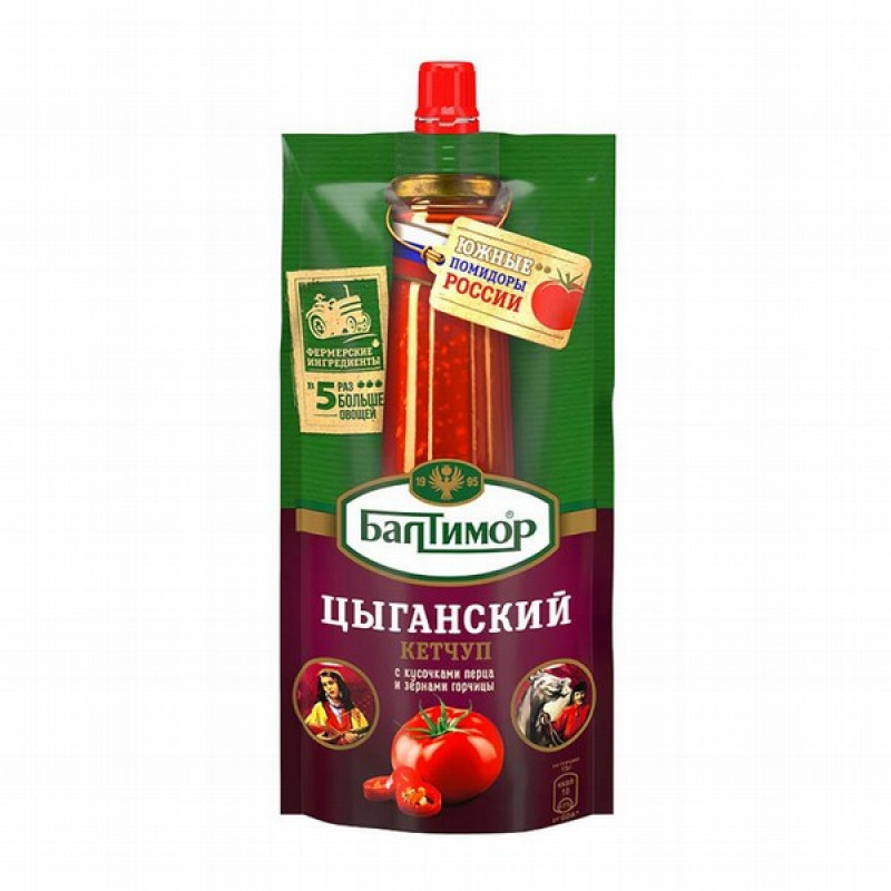 Kečups Baltimor Čiganskij 260g (04.01.26) RU
