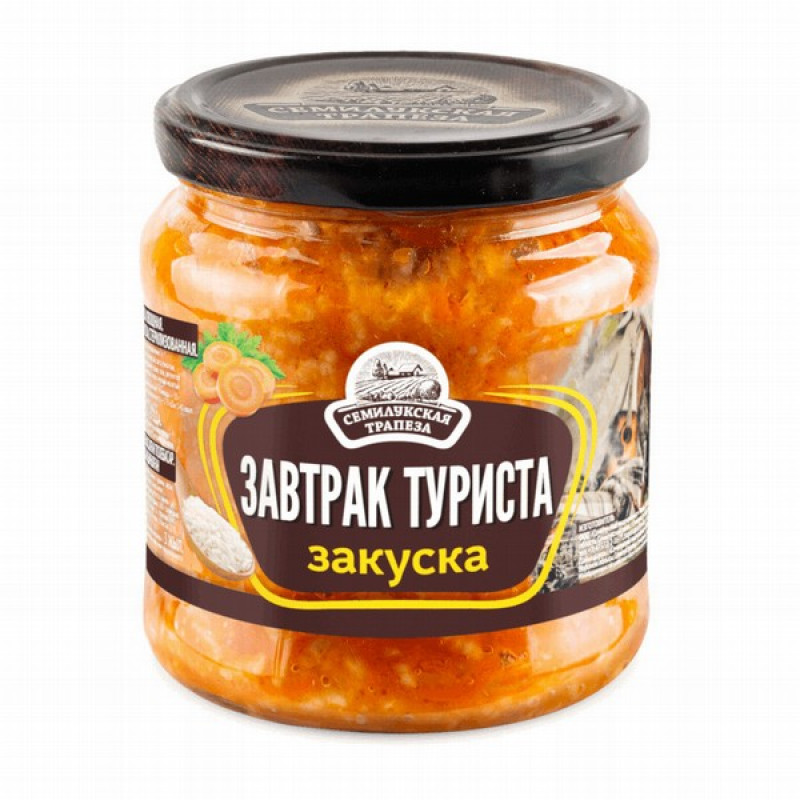 Tūristu brokastis 460g Semilukskaja Trapeza  (25.01.2027) RU