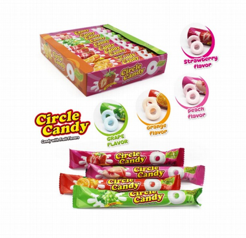 Dražejas Circle candy 23g*20gb (19.10.2026) Ķīna