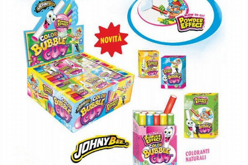 Košļājamā gumija Bubble gum Color Powder effect 35g*18gb (25.08.2027) Maķedonija