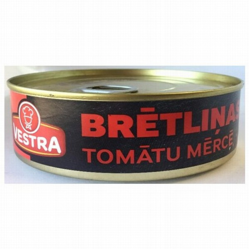Brētliņas tomātu mērcē 240g Vestra (11.07.2028) LV