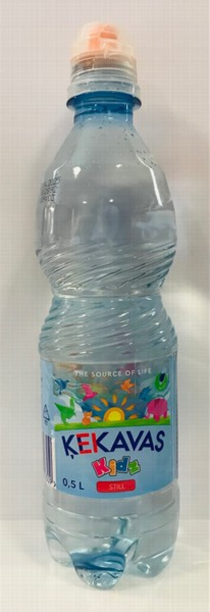 Dzeramais ūdens Ķekava Kidz negāzēts 0.5L (02.05.2026) DEPOZĪTA maksa 0.10 eiro 