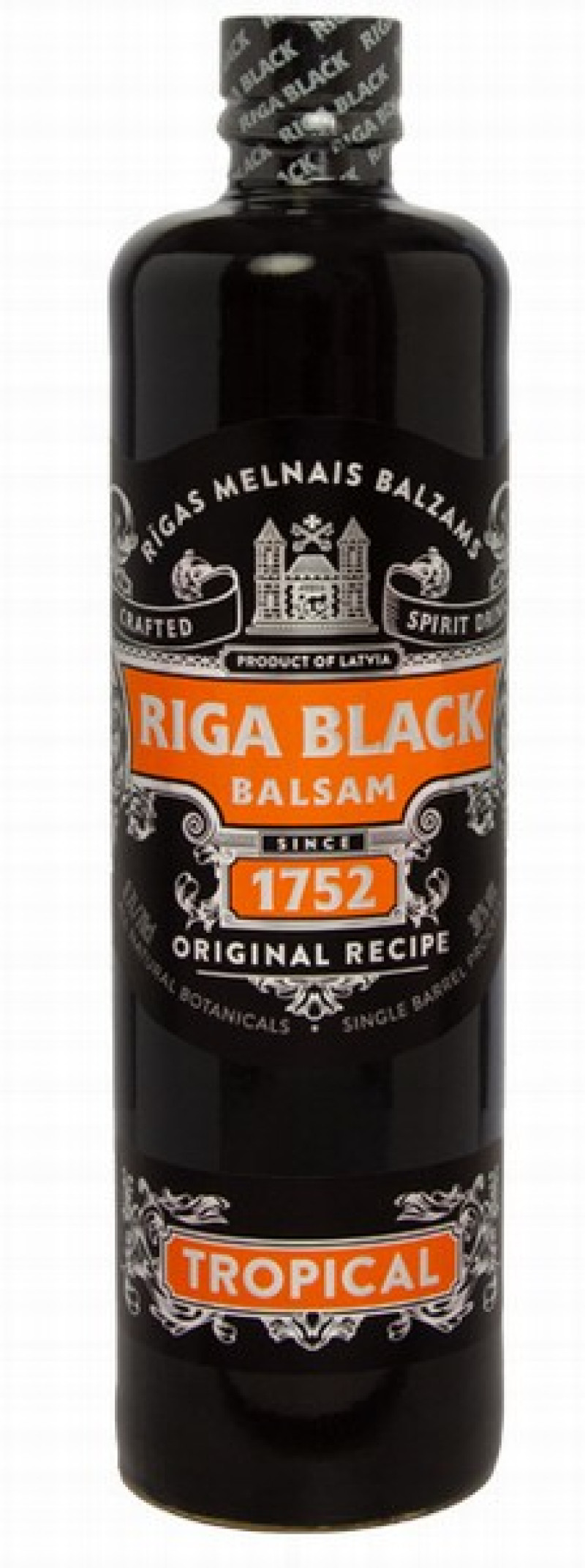 Rīgas Melnais balzams Tropical 0.5L 30% 