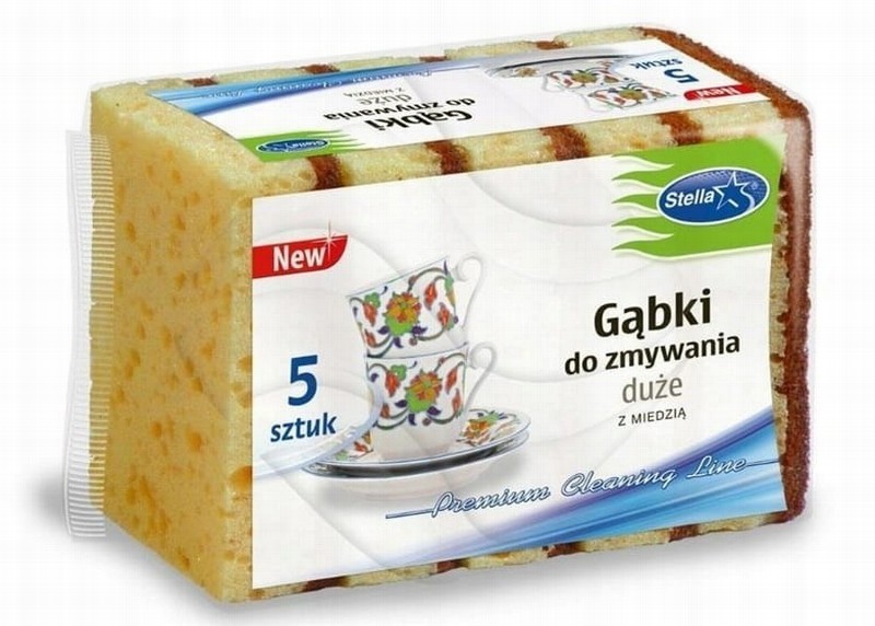 Švammes trauku Stella ar vara metāla daļiņām 5gb