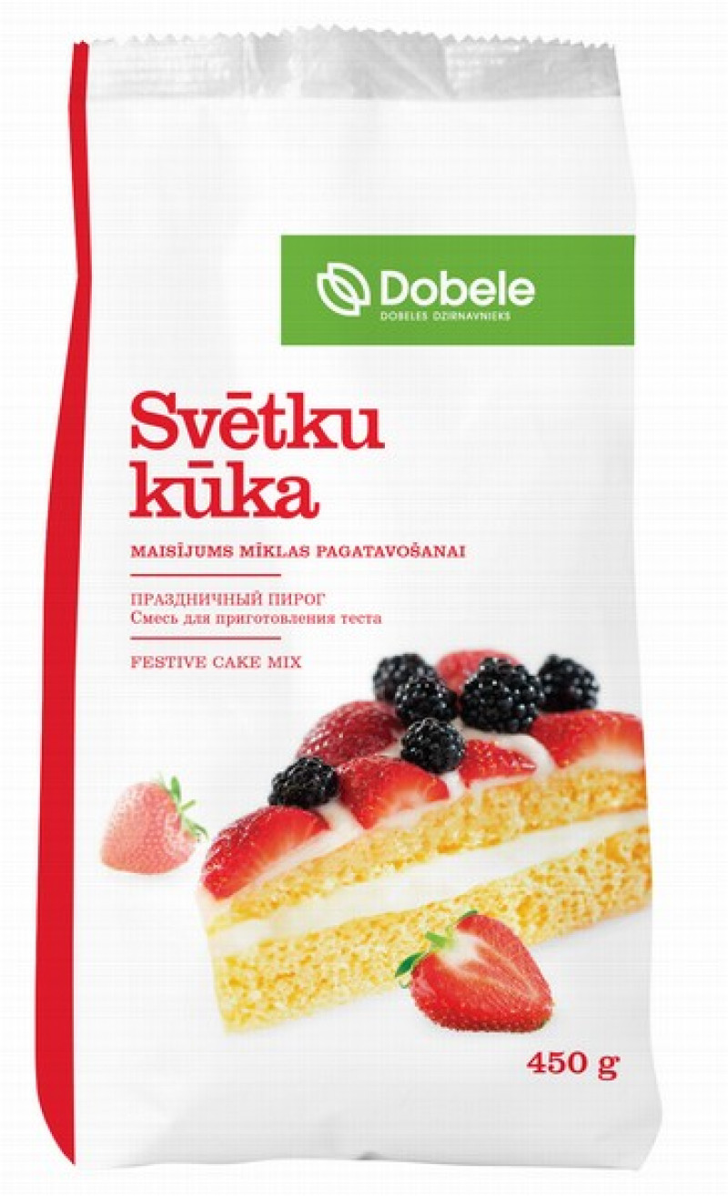 Sausais maisījums Svētku kūka 450g 1/12 (14.11.26) LV