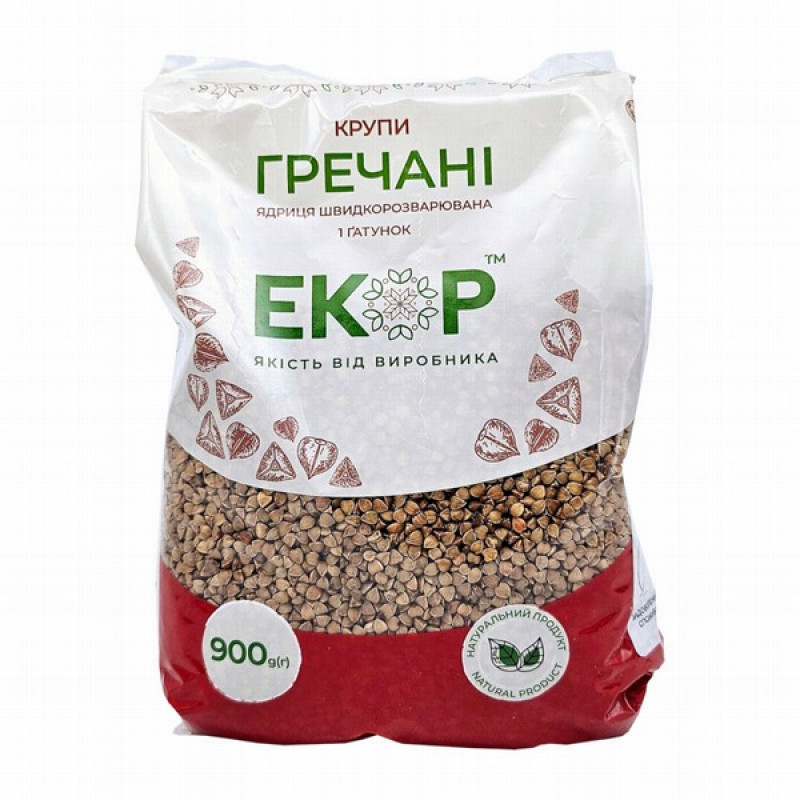 Griķi Ekor 900g Ukraina 1/15(30.09.26) Ukraina