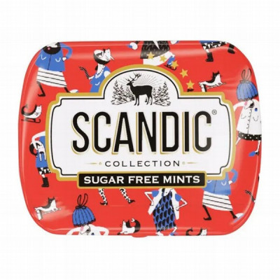 Dražejas Scandic Fresh Zemeņu mix 14gb 1/18  (27.02.2028) Krievija