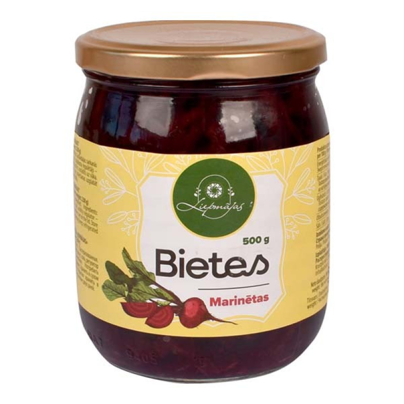 Bietes marinētas Liepmājas 500g (17.04.2026)