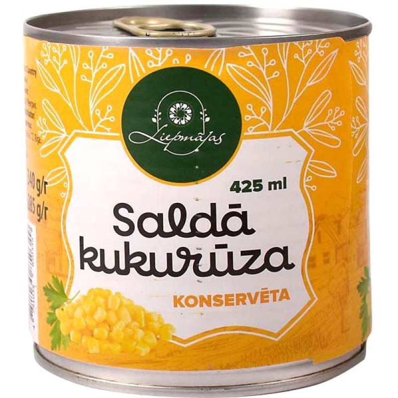 Kukurūza Liepmājas saldā 425ml (31.08.2028)  Moldova