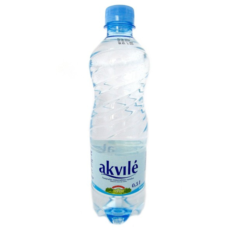 Minerālūdens Akvile negāzēts 0.5L DEPOZĪTS 0.10 eiro (03.04.27) Lietuva