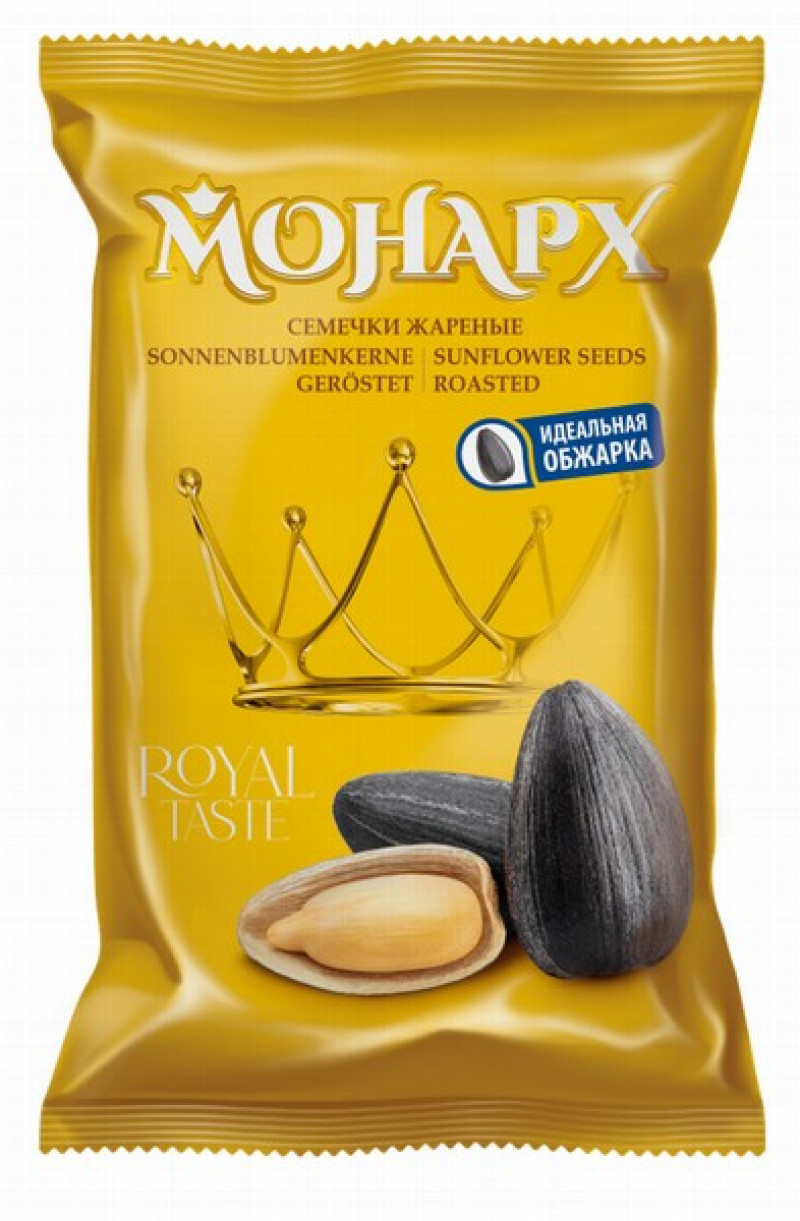 Saulespuķu sēklas Monarh grauzdētas 300g 1/16 (14.03.26)