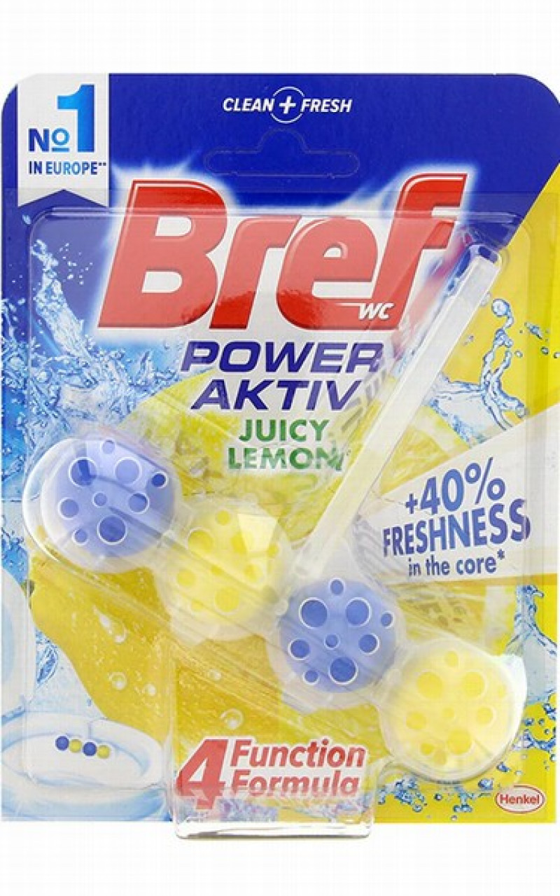 Tualetes bloks Bref Power Activ Lemon 50g Serbija