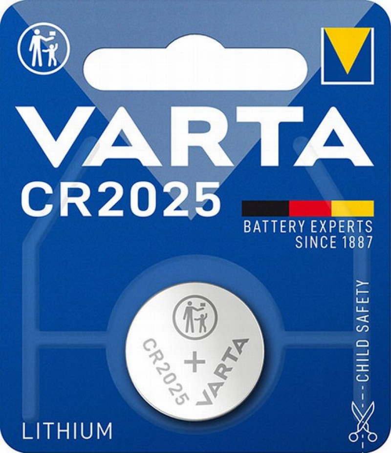 Baterija Varta CR2025 3V litija BL1