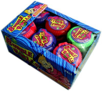 Košļājamā gumija Bubble rolls 18g*24gb (01.08.2025) Ķīna