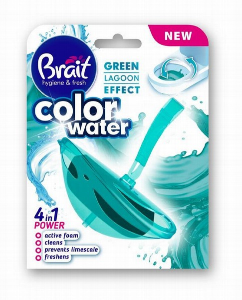 Tualetes bloks Brait Green Lagoon 40g(29.03.27)
