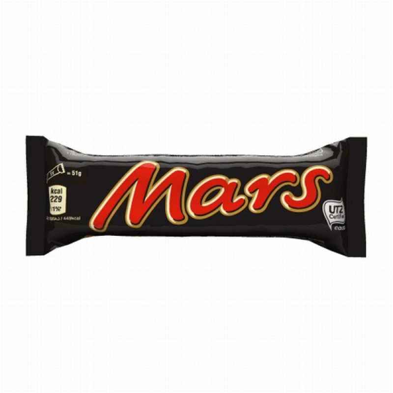 Šokolādes batoniņš MARS 51g 1/40 (25.04.27) Polija
